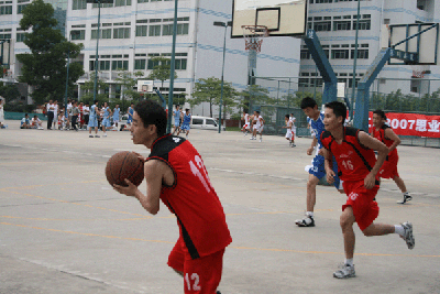 深圳威斯尼斯人8188cc参加安防杯篮球赛